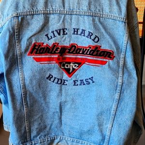 Harley Davidson Cafe Denim Jacket